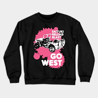 Go West! Pink Crewneck Sweatshirt